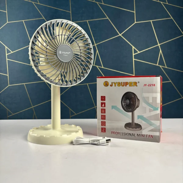 JYSUPER Rechargeable Multicolor Fan - JY 2218