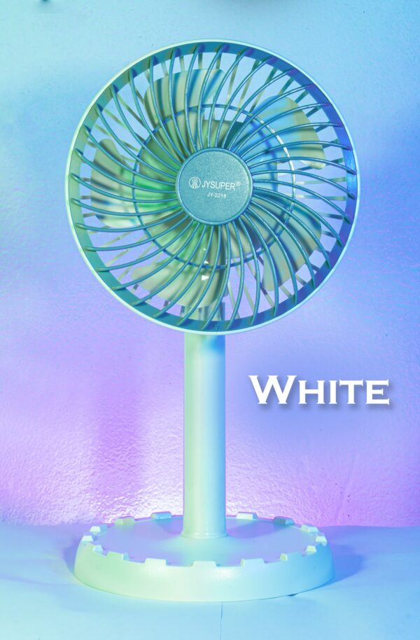 JYSUPER Rechargeable Multicolor Fan - JY 2218