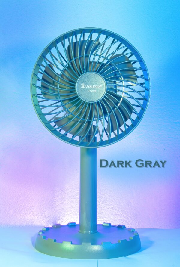 JYSUPER Rechargeable Multicolor Fan - JY 2218
