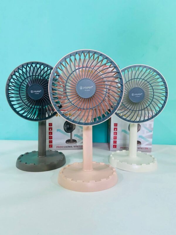JYSUPER Rechargeable Multicolor Fan - JY 2218