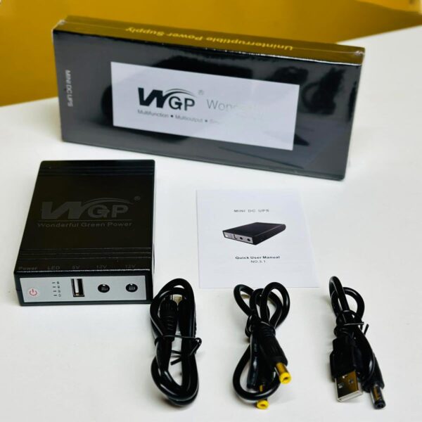 WGP Mini UPS - For wifi router & onu